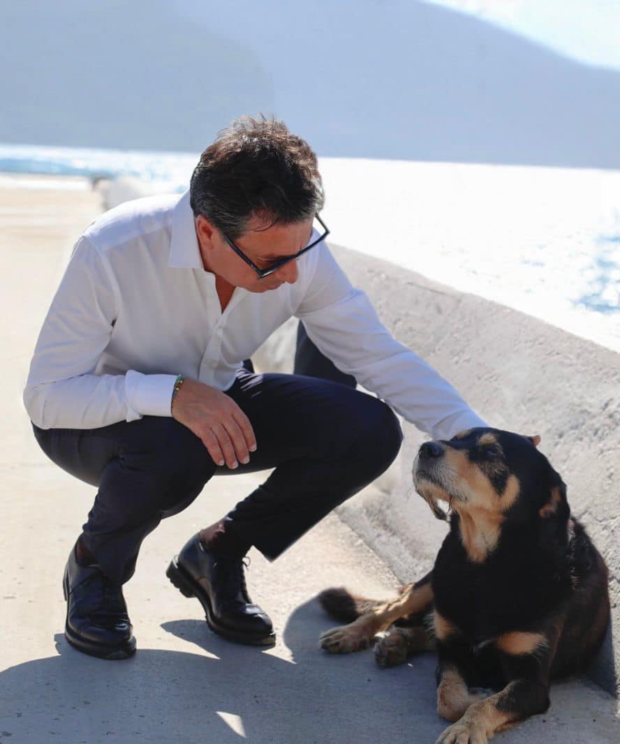 Hayvan Bakım Evi ziyaretlerinden bir görünüm