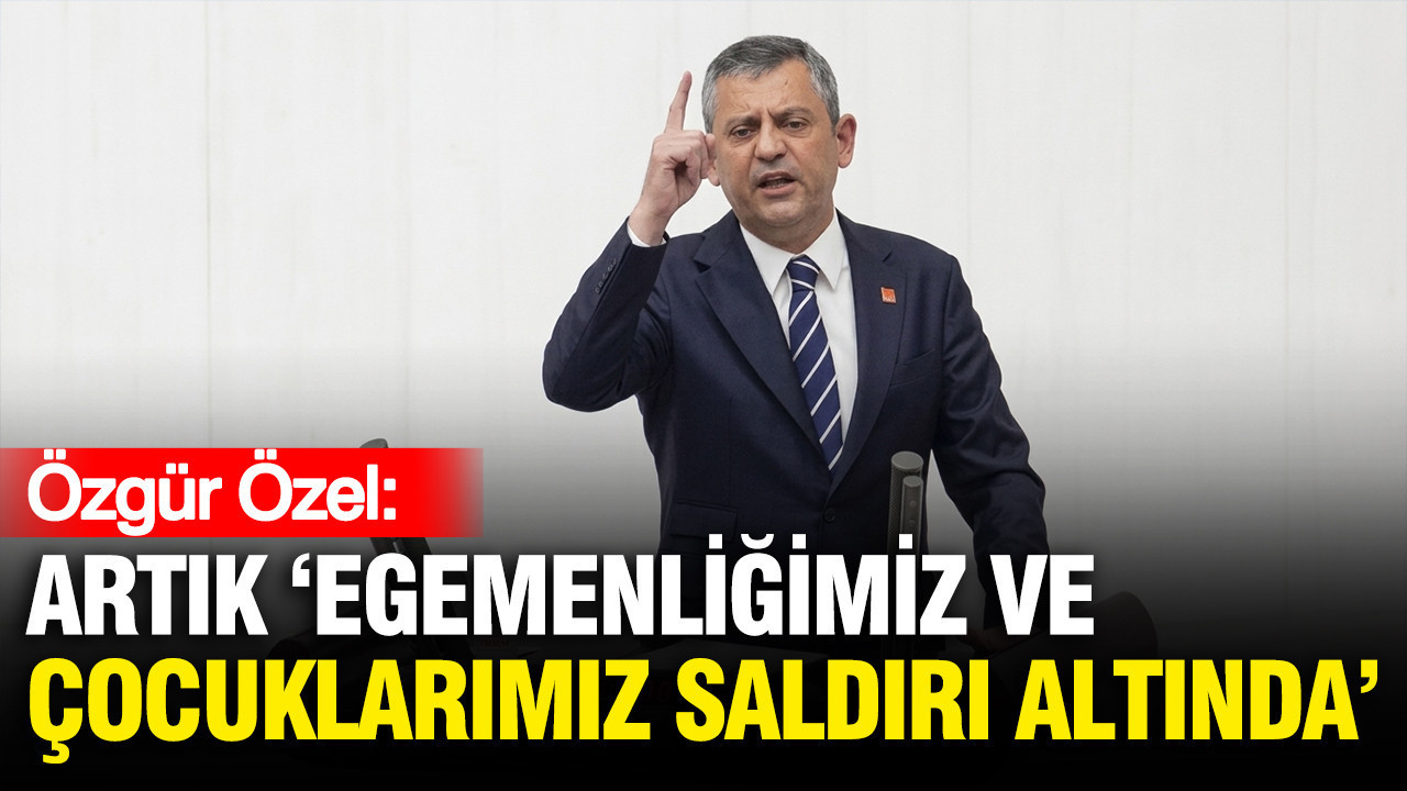 Özgür Özel: Çocuklarımızın Geleceği Tehdit Altında
