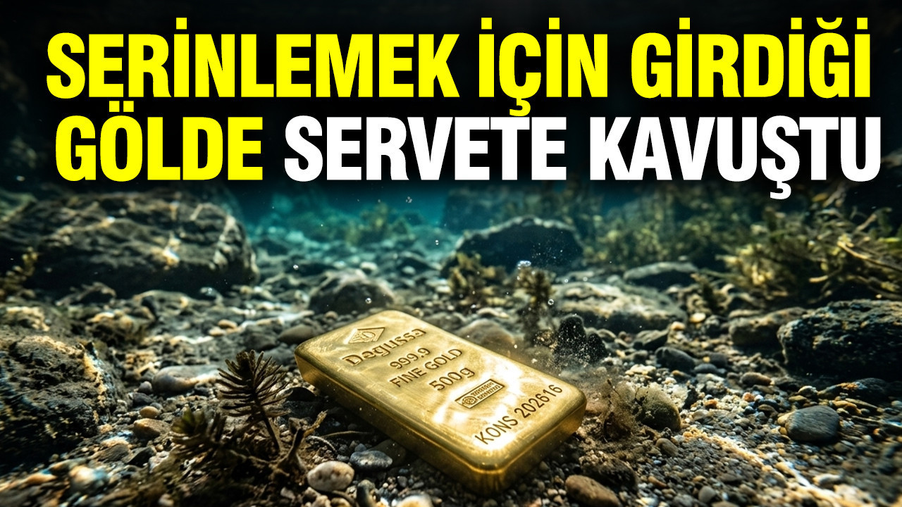 Göl Suyunda Altın Bulan Genç, Şansının Kapılarını Araladı