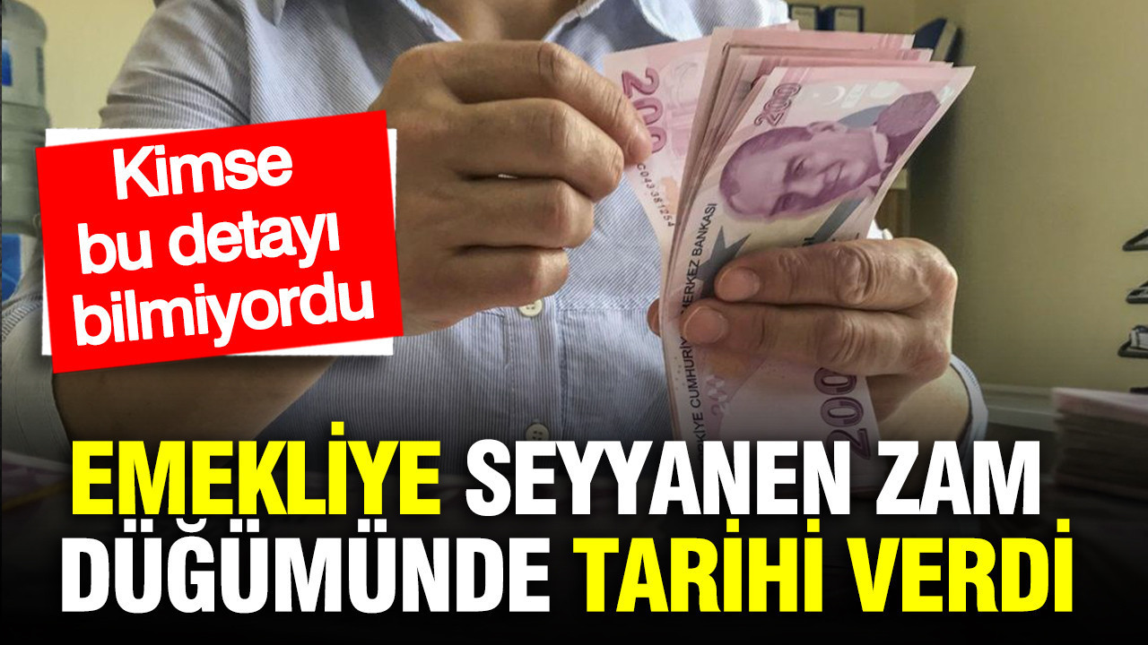 Emeklilere Seyyanen Zam İçin Kritik Tarih: Bilinmeyen Detaylar Ortaya Çıktı