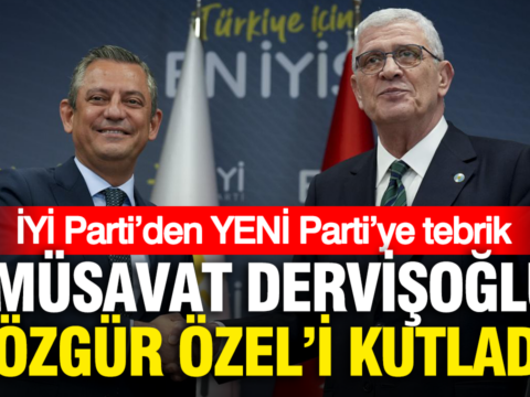 Iyi partiden yeni partiye tebrik musavat dervisoglu ozgur ozeli kutladi Wn9fgswf