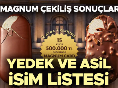 Magnum cekilis sonuclari 2026 asil ve yedek kazanan isim listesi sorgulama ekrani magnum LMESfhtr