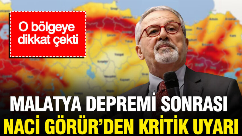 Malatya depremi sonrasi naci gorurden kritik uyari o bolgeye dikkat cekti ORhGp7jG